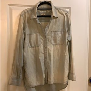 Madewell denim shirt